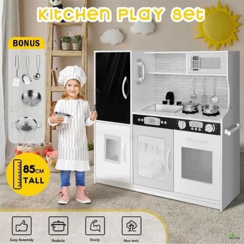 RETURNs Play Kitchen Kids Educational Toys Pretend Playset Toddler Roleplay Set 11Pcs