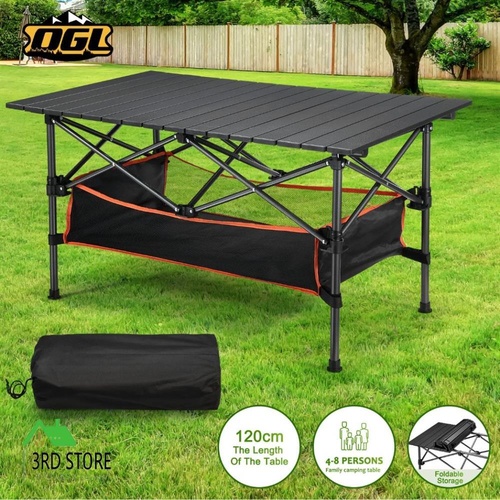 Portable Folding Camping Table Picnic Outdoor Foldable Desk Aluminium