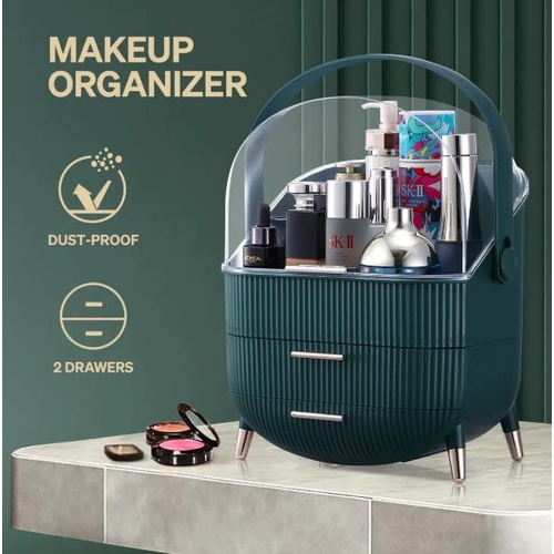 Makeup Storage Case Organiser Cosmetic Display Drawer Jewellery Box Holder Stand