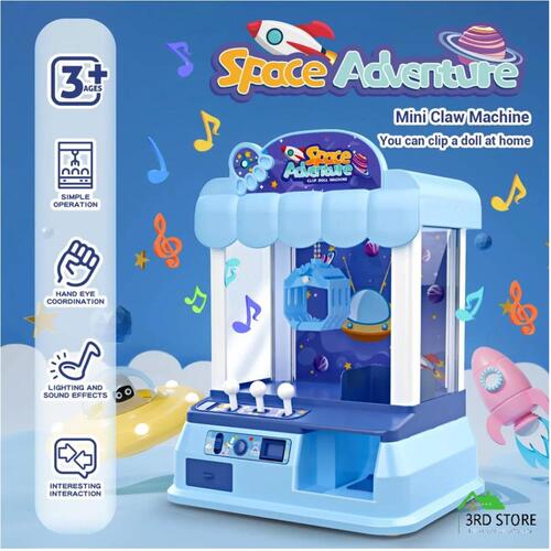 Mini Toy Claw Machine Arcade Grabber Carnival Candy Gaming Fair Party Birthday X