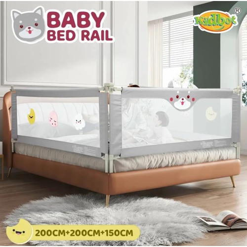Kids Bed Rail Bedrail Queen Side Safety Guard Toddler Child Cot Fence Barrier