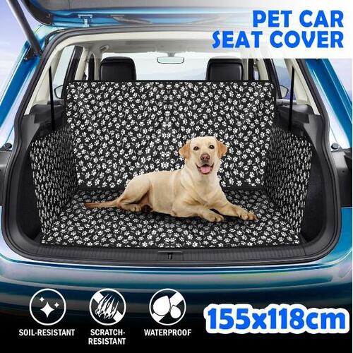 Dog Pet Car Seat Cover Cat Hammock Back Blanket Beach Mat Rear Bench Protector