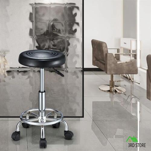 Salon Chair Barber Stool Hairdressing Beauty Clinic Height Adjustable Rotatable