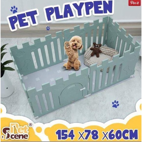 Dog Crate Pet Cage Puppy Enclosure Playpen Whelping Box Indoor Outdoor Kennel
