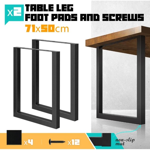 Coffee Dining Table Leg Metal Bench Console Desk Furniture Industrial Base Feet