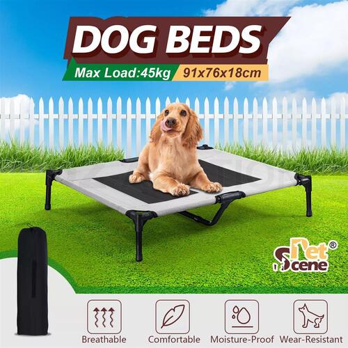 Dog Bed Trampoline Large Pet Elevated Sofa Raised Cot Outdoor Camping Indoor