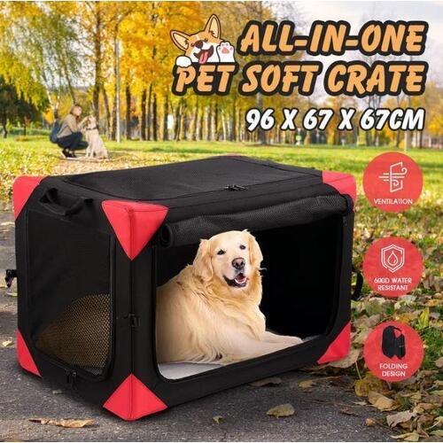 Pet Cat Dog Crate Cage Bird Rabbit Hutch Carrier Puppy Bunny Indoor Travel Soft