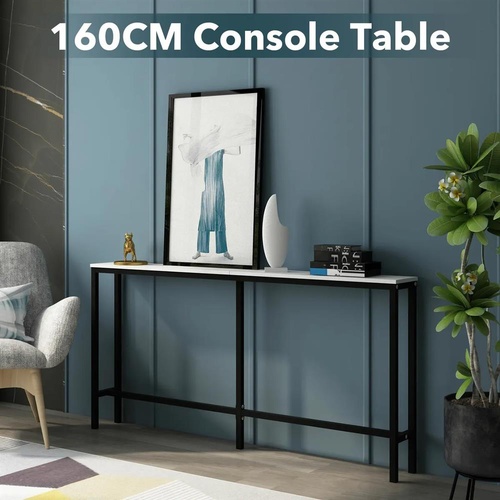 Narrow Console Table Stand Hall Entryway Bar Side Sofa Couch Wood Accent