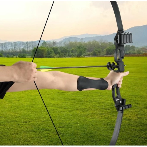 Recurve Bow Arrow Set 20lbs Archery Takedown Hunting Sports Equipment 48Inch