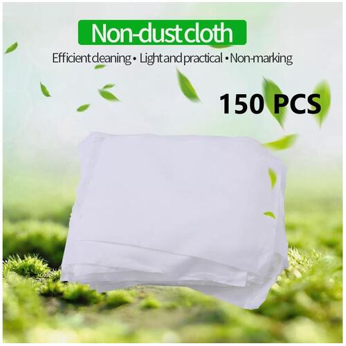 150x Bag 6 Phone LCD Repair Clean Cloth Anti Static Microfiber Cleanroom Wiper
