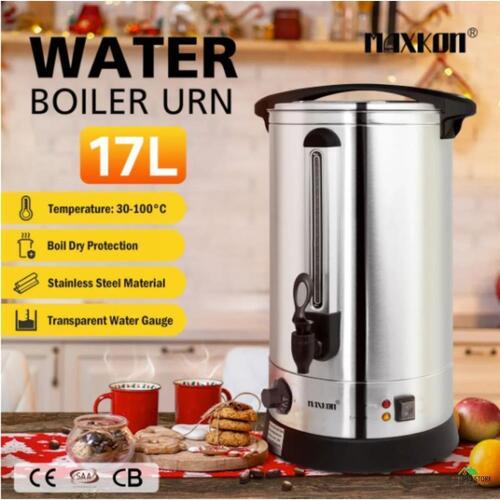Maxkon 17L Water Urn Dispenser Kettle Instant Hot Cold Coffee Tea Maker Machine