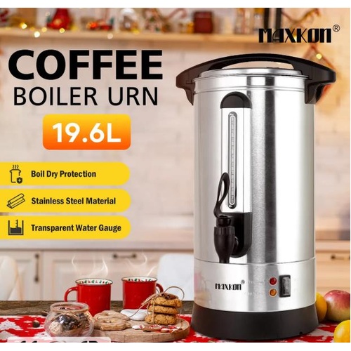 Maxkon Water Boiler Urn Instant Hot Cold Dispenser Coffee Urn Machine 19.6L