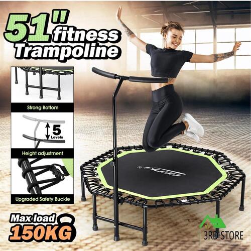 Genki Trampoline Bounce Rebounder Jumping Rebounding Bungee Fitness Gym 51 Inch