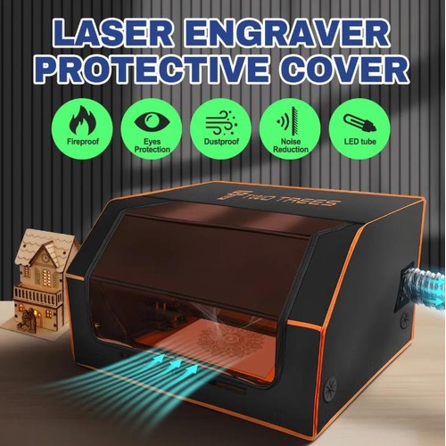 Laser Engraver Enclosure Cutter Protective Cover With Vent Eye Protection Agains