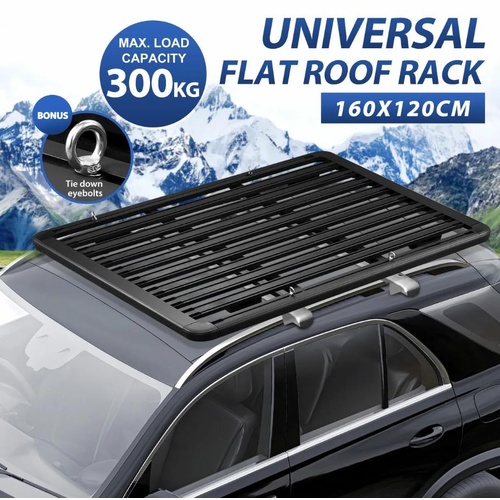 Universal Car Roof Rack Platform Storage Tray Basket Rooftop Cargo Carrier 300kg
