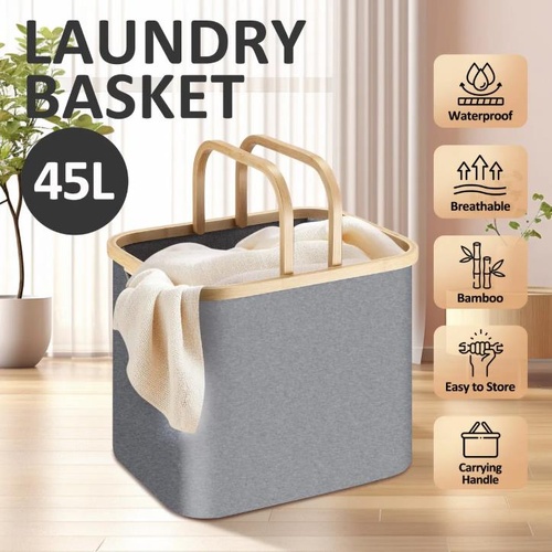 Collapsible Laundry Hamper Basket Washing Clothes Storage Organiser Sorter Bin
