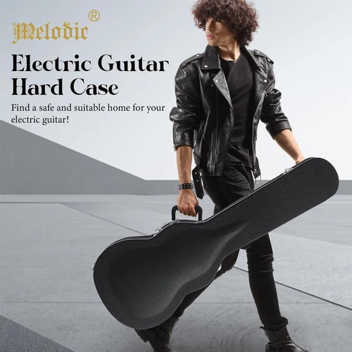 Melodic Electric Guitar Case Hard Arch Top Shell Epiphone Les Paul LP Standard