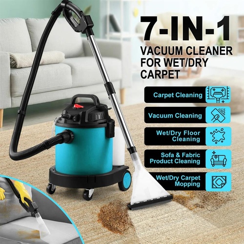 Carpet Cleaner Vacuum Wet Dry Vac Mop Floor Sofa Spot Upholstery 7 In 1 Rug Car