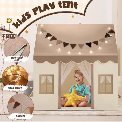 Kids Play Tent Playhouse Childrens Playroom Princess Castle Indoor Outdoor House