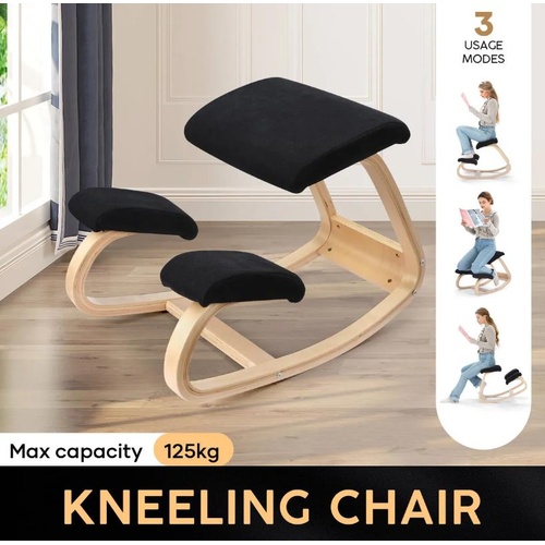 Ergonomic Kneeling Chair Office Home Desk Rocking Stool Comfortable Knee Seat
