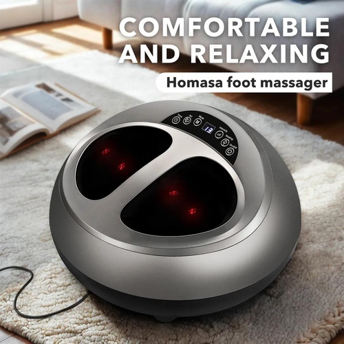 Foot Massager Machine Thai Style Electric 3 Stage Shiatsu Kneading Compression
