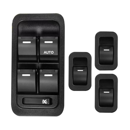 Master+3 Single Window Switch For Ford Territory SX SY SZ 2004-2014 White Illumi