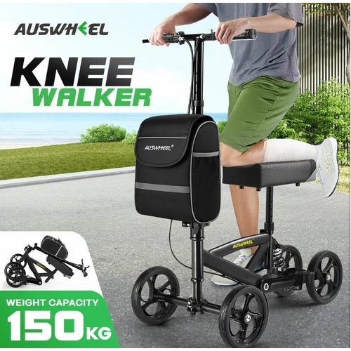 Knee Scooter Walker Steerable Mobility Walking Equipment Wheelchair Medical Foot
