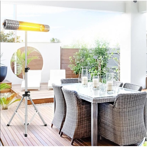 Heavy Duty Adjustable Tripod Stand for Maxkon Outdoor Infrared Heaters