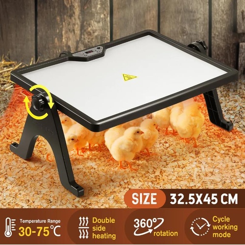 Chick Brooder Heating Plate Chicken Coop Heater Chook Brooding Warmer Bird Duck