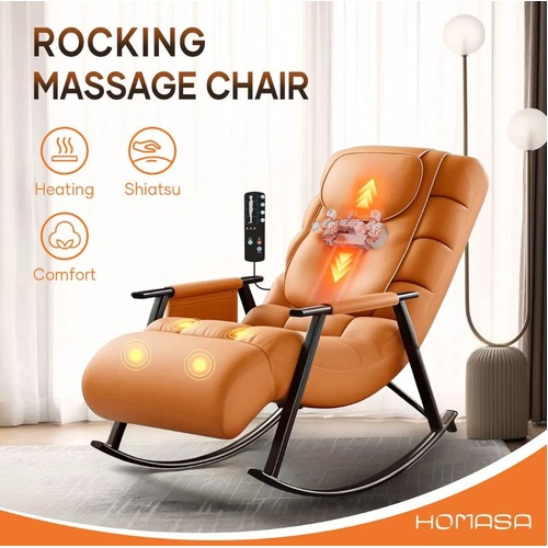Rocking Chair Sofa Full Body Massage Chair Recliner Seat Shiatsu Heat Relax