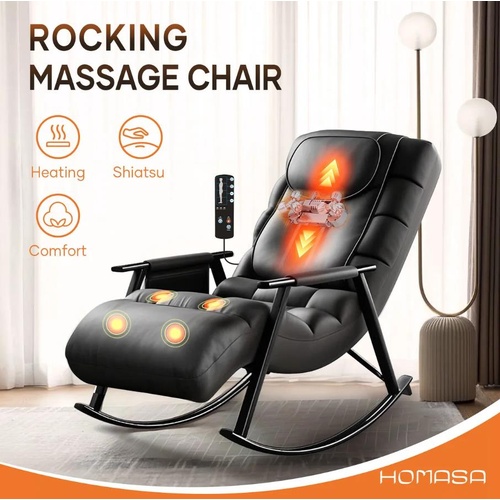 Rocking Sofa Massage Chair Recliner Full Body Shiatsu Heated Vibration Relaxing