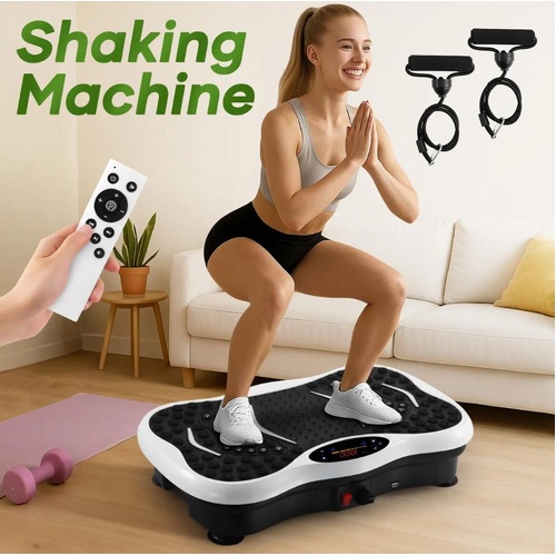 Genki Vibration Platform Machine Plate Fit Gym Home Exercise Vibrating Shaking