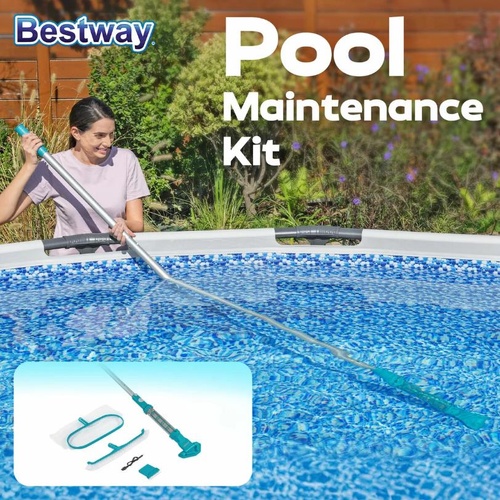 Bestway Cordless Pool Vacuum Cleaner Rechargeable Above Ground Swimming Pools Cl