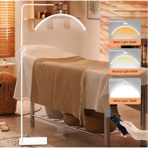 Maxkon LED Light Beauty Floor Fill Lash Lamp Half Moon Eyelash Extensions Tattoo