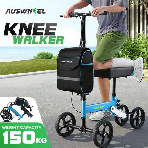 Knee Scooter Walker Broken Foot Mobility Wheelchair Medical Crutch Alternative