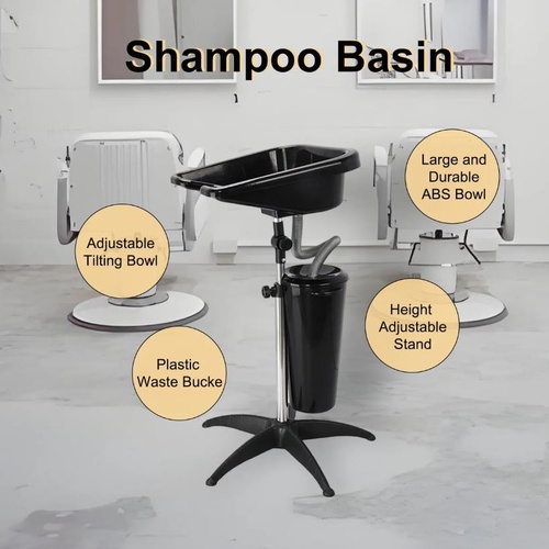 Large Barber Salon Basin Portable Shampoo Hairdressing Hair Wash Bowl Furniture