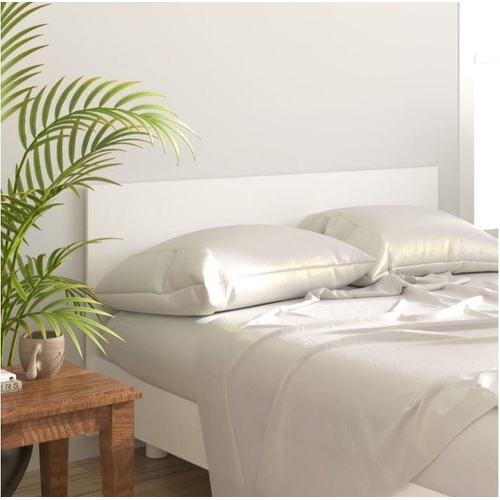 Bed Headboard Engineered Wood Bedroom Wooden Furniture white vidaXL