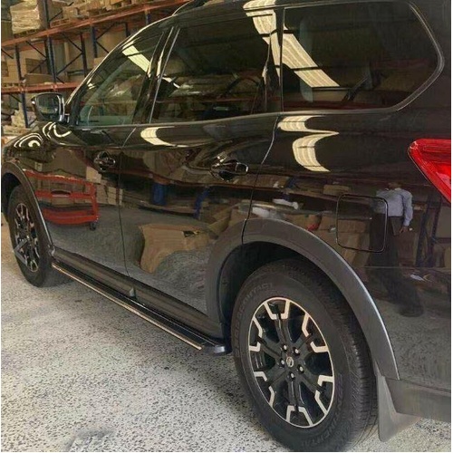 Full Black Running Boards Side Steps Colorado RG Single Cab 2012 to 2021