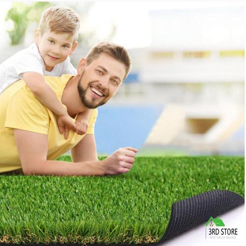 OTANIC Artificial Grass 35mm 1x10m Synthetic Turf 10 SQM Roll GLOSS Fake Yarn