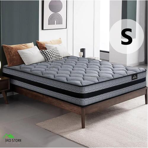 STARRY EUCALYPT Mattress Pocket Spring Single Size 3D Mesh Fabric 26cm 7 zone