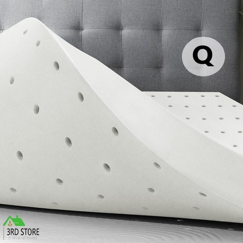 STARRY EUCALYPT Memory Foam Topper Ventilated Mattress Bamboo Cover Underlay 8cm