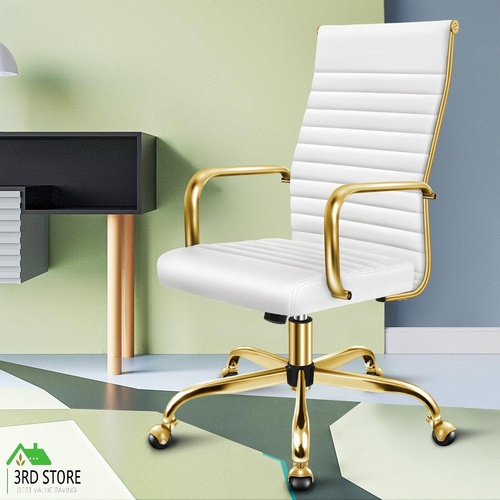 ALFORDSON Office Chair Executive Padded Seat Ergonomic Computer Study Gaming