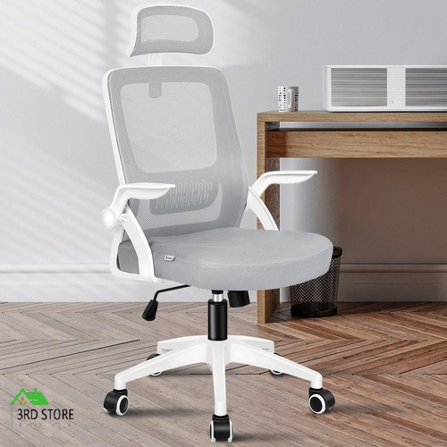 ALFORDSON Mesh Office Chair Executive Seat Tilt Fabric Gaming Racing Computer