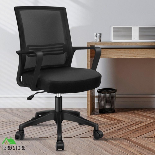 RETURNs ALFORDSON Mesh Office Chair Executive Computer Seat Gaming Racing Work Black