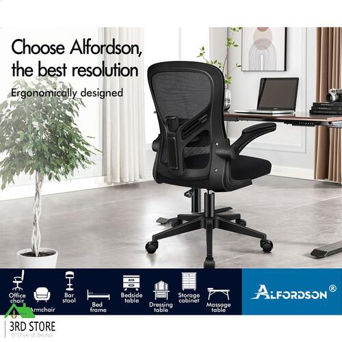 ALFORDSON Mesh Office Chair Executive Tilt Fabric Computer Seat Racing Work