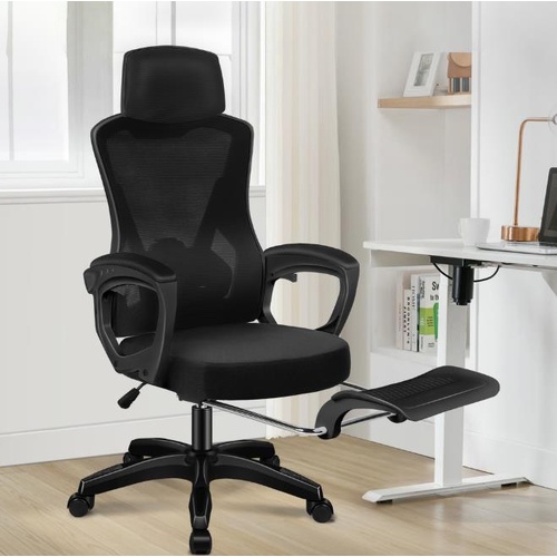 ALFORDSON Mesh Office Chair Racing Executive Computer Fabric Seat Recliner Work