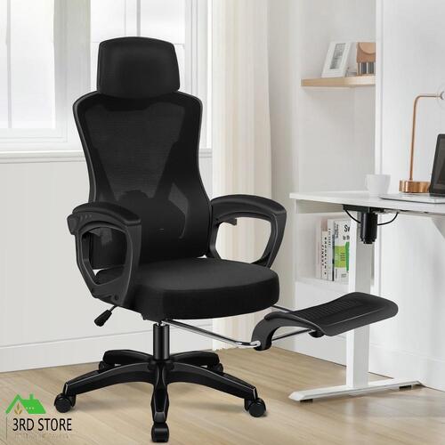 ALFORDSON Mesh Office Chair Racing Executive Computer Fabric Seat Recliner Work
