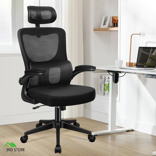 ALFORDSON Mesh Office Chair Executive Computer Fabric Seat Racing Tilt Work