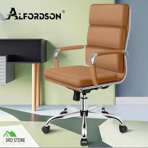 ALFORDSON Office Chair Ergonomic Paddings Computer Work Executive Seat High Back