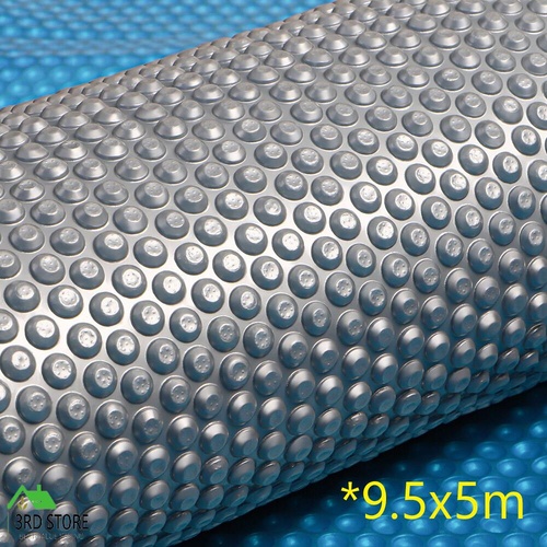 ALFORDSON Pool Cover 500 Microns Solar Blanket Swimming Isothermal 9.5X5M